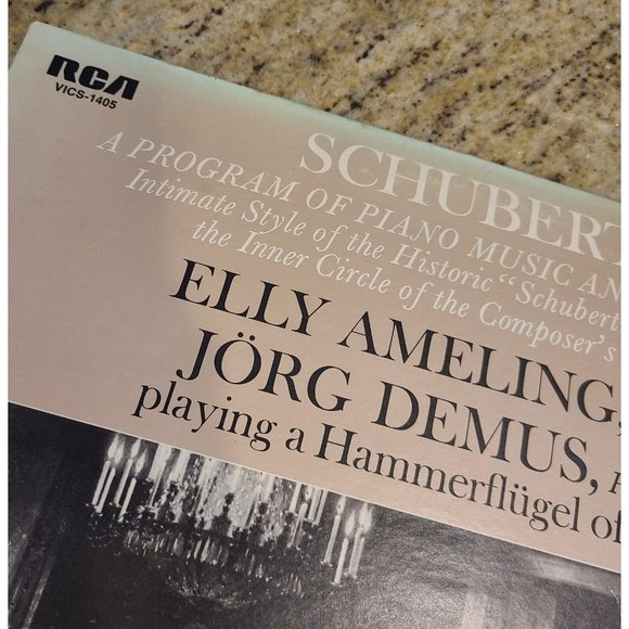 Elly Ameling, Jörg Demus, Irwin Gage – Schubert Lieder LP Vics 1405 - Picture 2 of 10